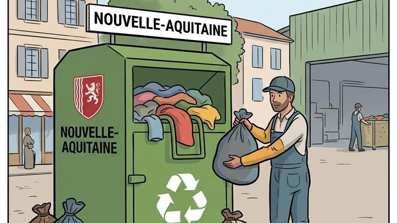 Ouateco collecte et tri les vêtements usagés