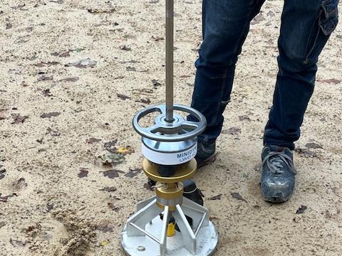 Tests des appuies avec les fibres mélangées Yenkan