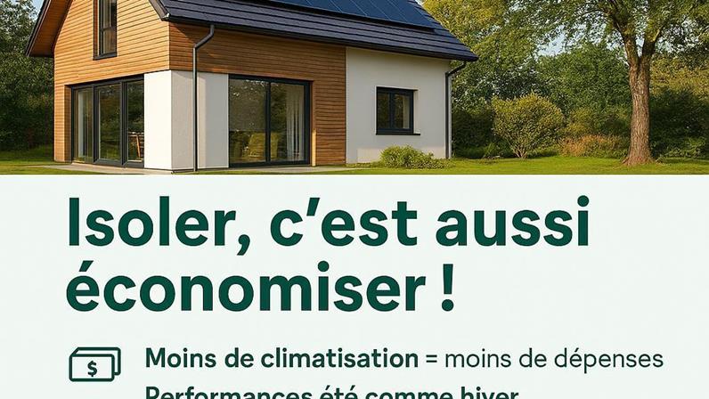 Economiser de l'energie avec une isolation efficace