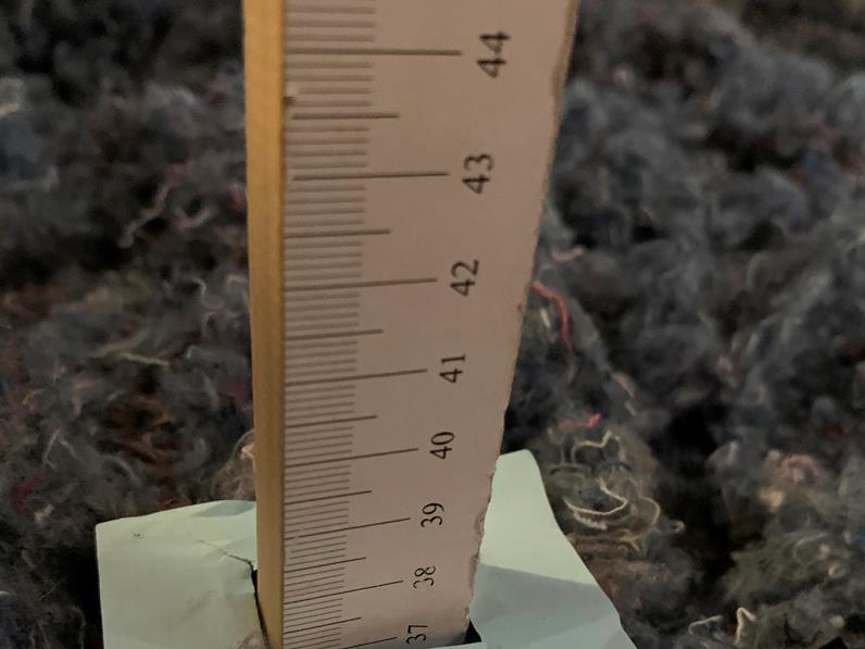 Soufflage d'isolant en coton recyclé Filéco sans biocide