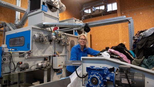 Recyclage des textiles usagés invendus Ouateco