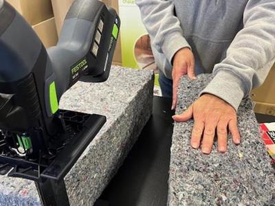 Outil de découpe de panneaux Passiv coton Festool