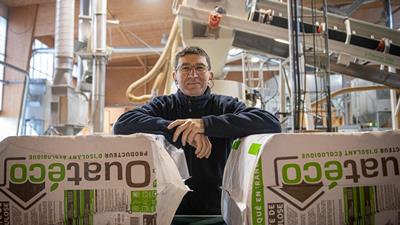 Ouate de cellulose sans biocide Landes