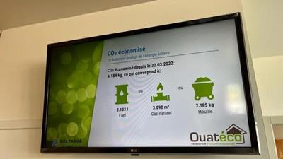 Production d'energie photovoltaïque chez Ouateco