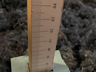 Soufflage d'isolant en coton recyclé Filéco sans biocide